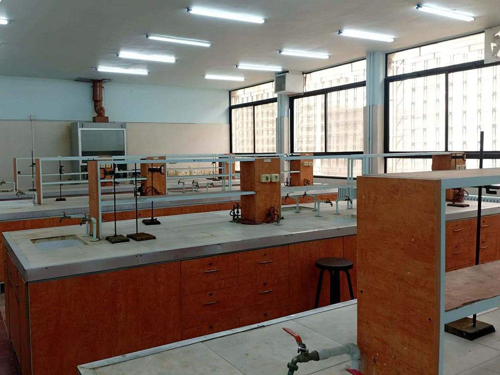 مخابر جامعة حلب.