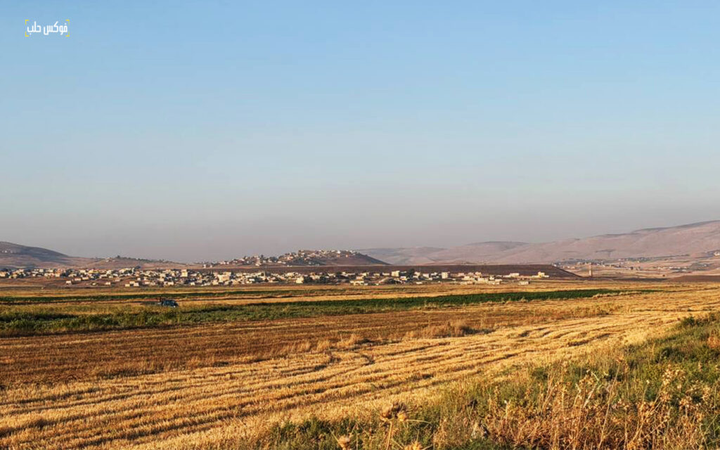أرض زراعية في سهل الغاب بريف مدينة حماة 