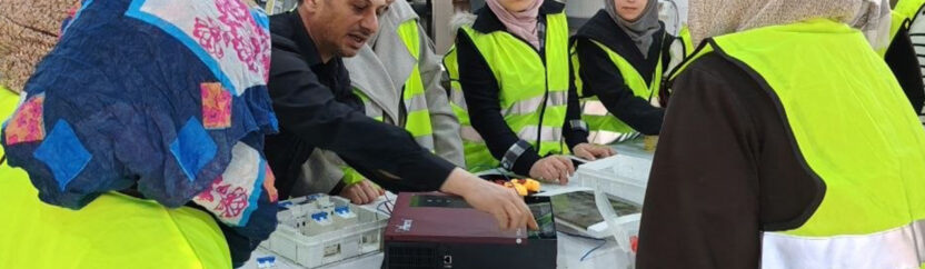 نساء في حلب يتجهن إلى العمل في قطاع الطاقة الشمسية