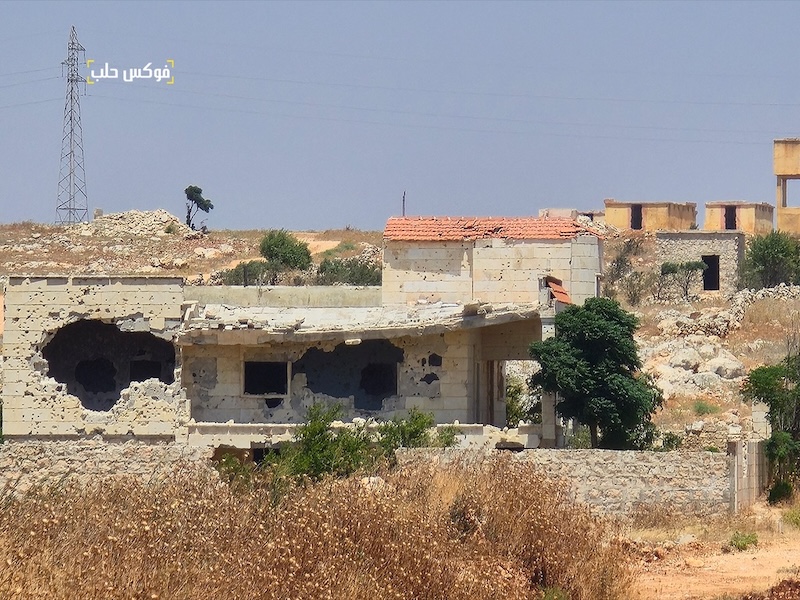 قرية باصلحايا في عفرين شمال غربي حلب-فوكس حلب